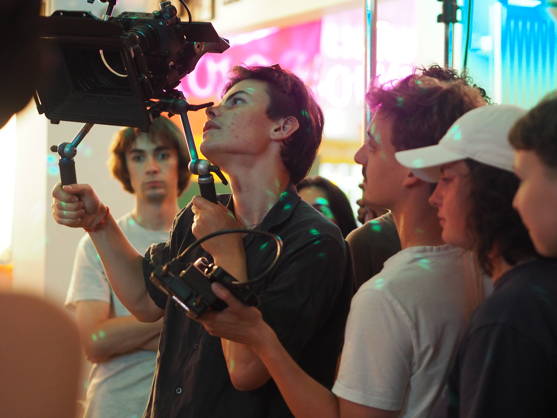 Steadicam sous les néons